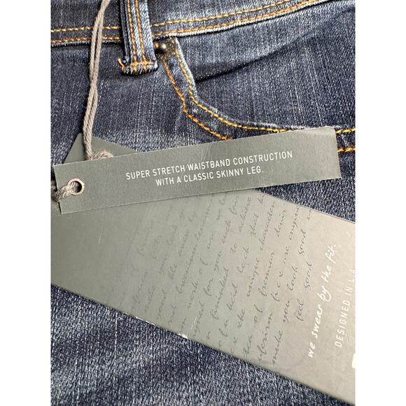 Torrid Luxe Skinny Jean Premium Stretch Denim Dark Wash Size 20R NWT - Picture 11 of 16